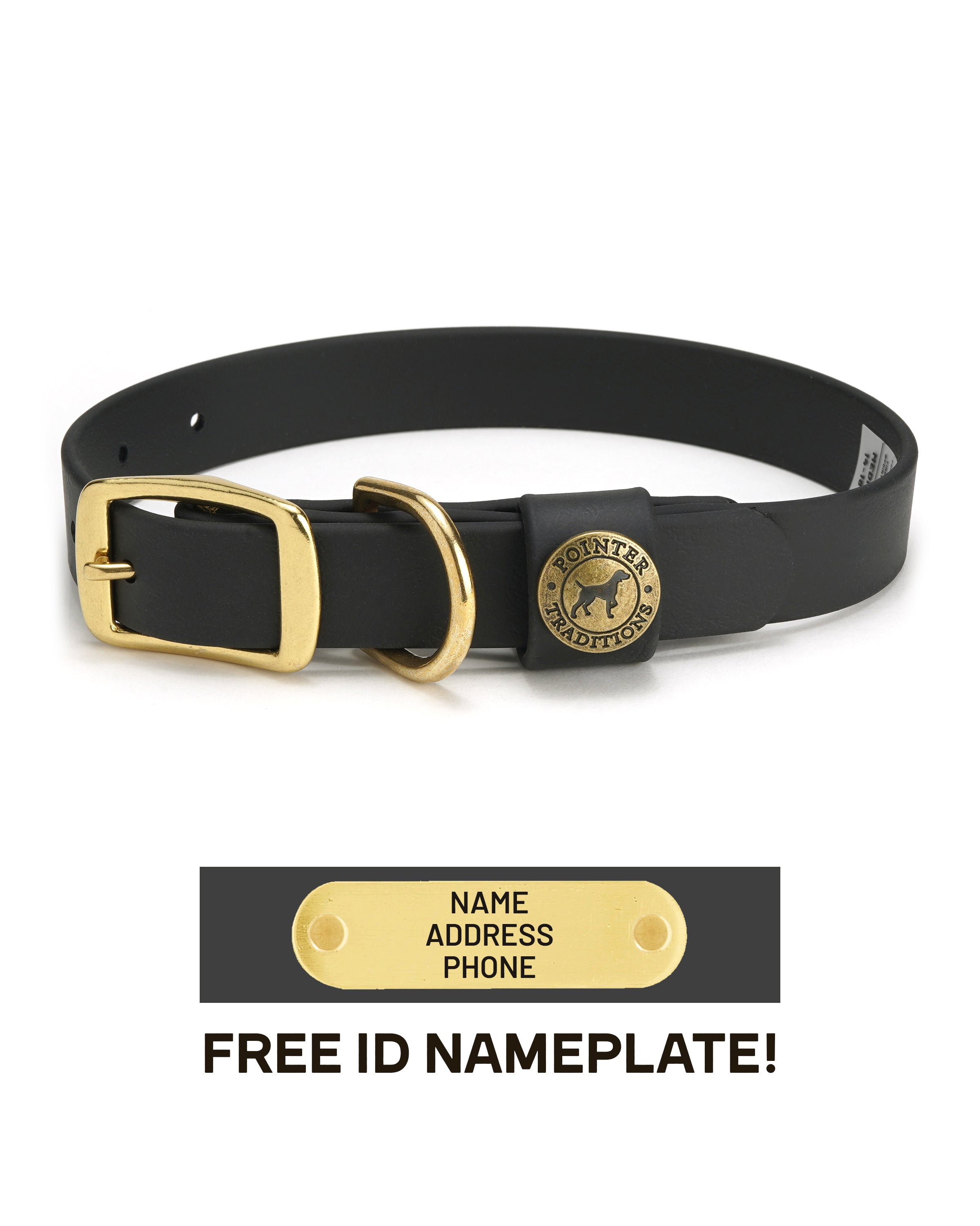 Sporting Dog Collar - Midnight Black