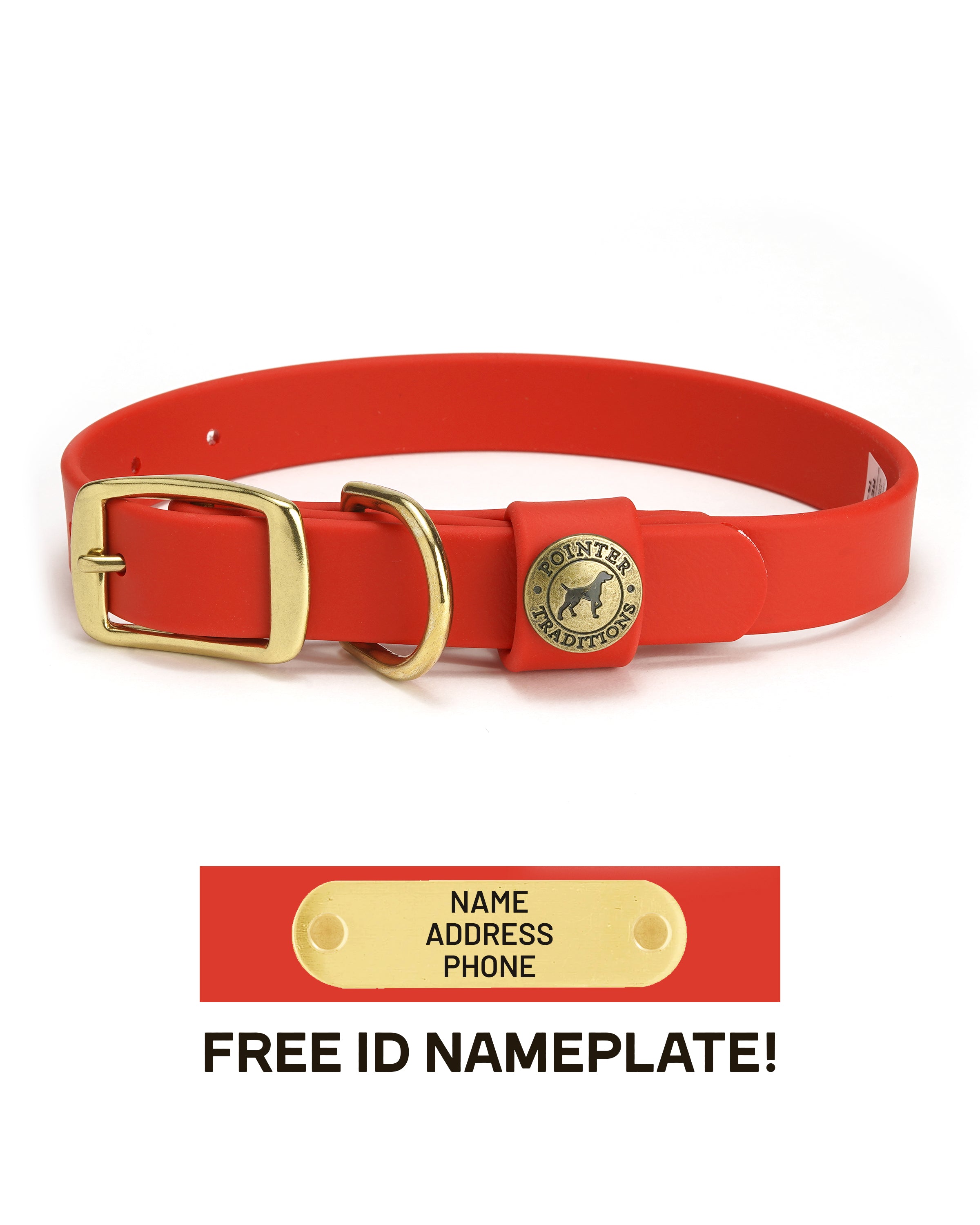 Sporting Dog Collar - Red