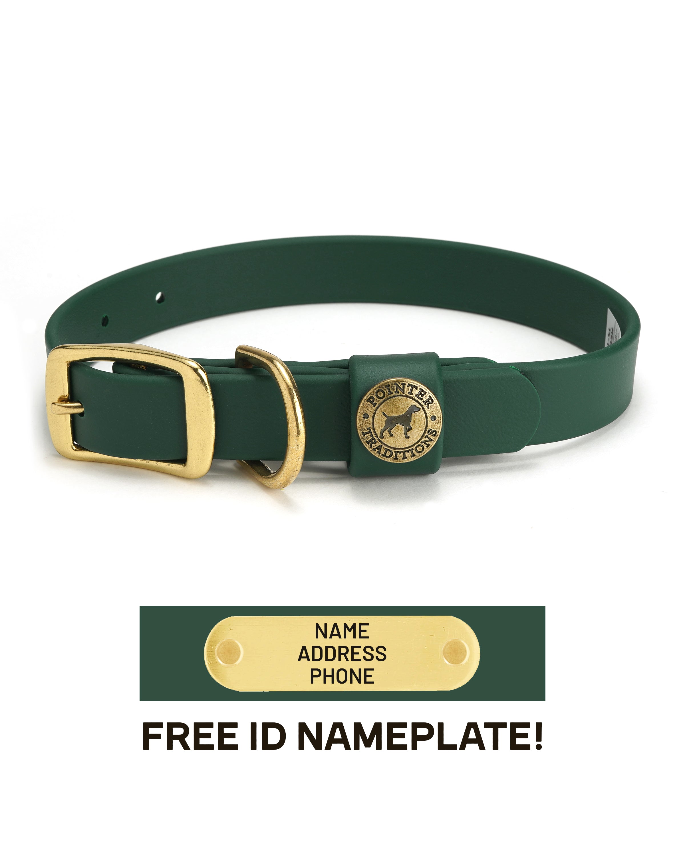 Sporting Dog Collar - Woodland Green